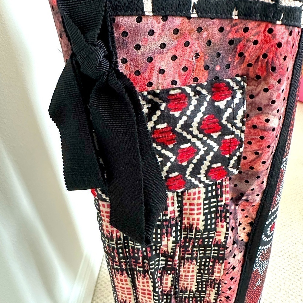 SALE Byron Lars Beauty Mark,  Three Piece Outfit, Black, brown, red, white Print - Picture 12 of 16